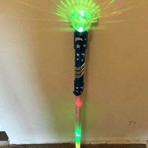 Disney Parks Sorcerers Apprentice Mickey Mouse Light Up Sword Toy Works